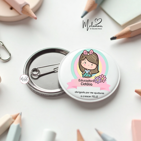 Crachá personalizado