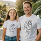 Conjunto T-shirts Personalizadas Dia do Pai