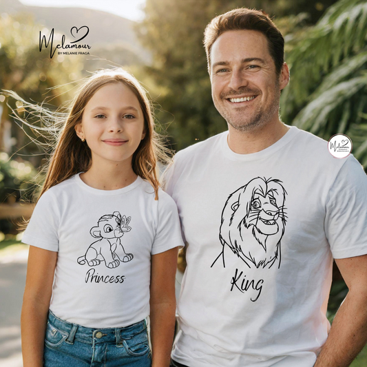 Conjunto T-shirts Personalizadas Dia do Pai