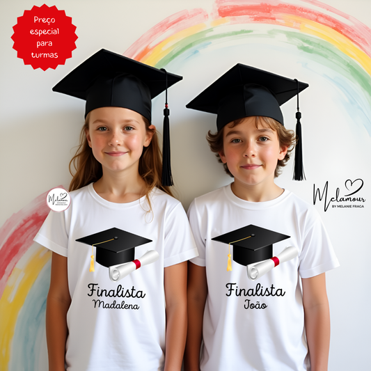 T-shirt personalizada Finalistas