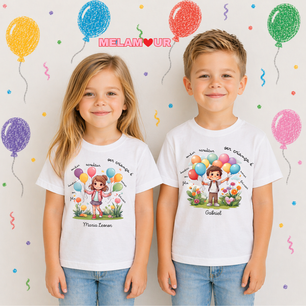 T-shirt Personalizada Criança
