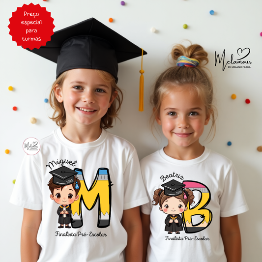 T-shirt personalizada Finalistas