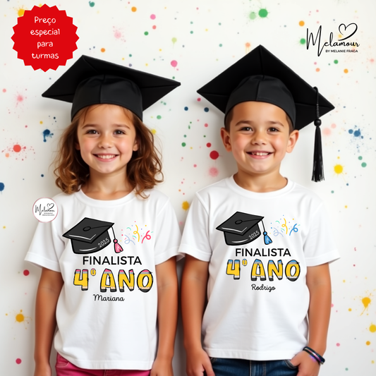T-shirt personalizada Finalistas