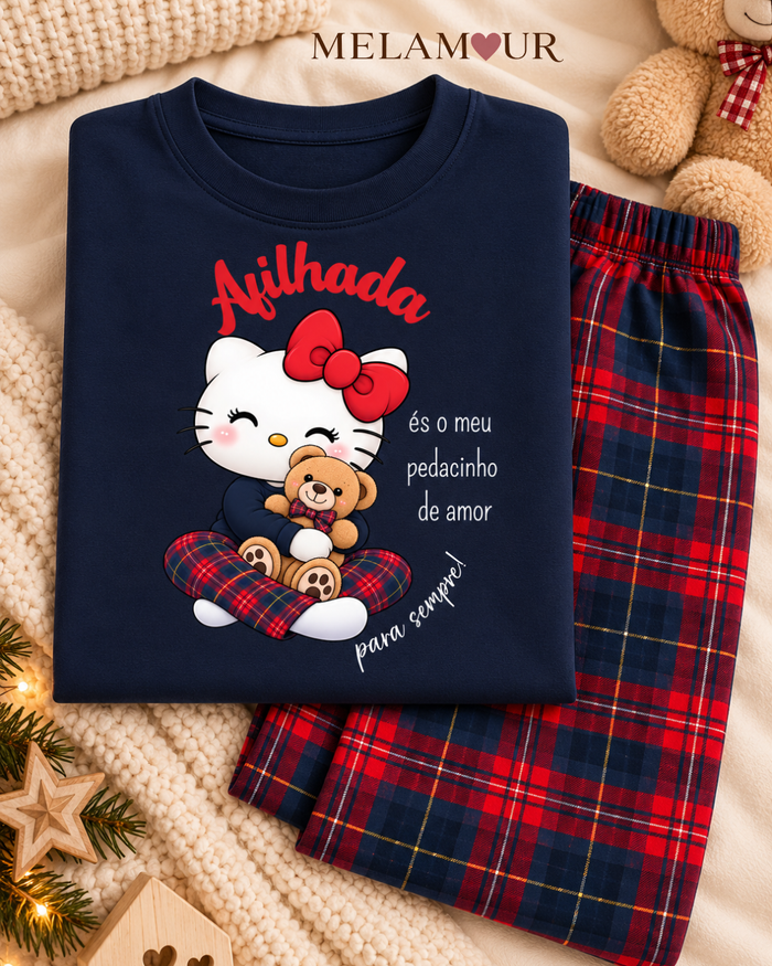Pijama de Natal Afilhada · Pedacinho de Amor