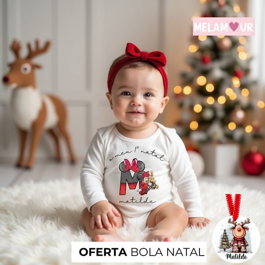 Camisola de Natal Personalizada | Bebé