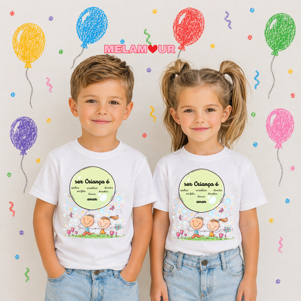 T-shirt Personalizada Criança