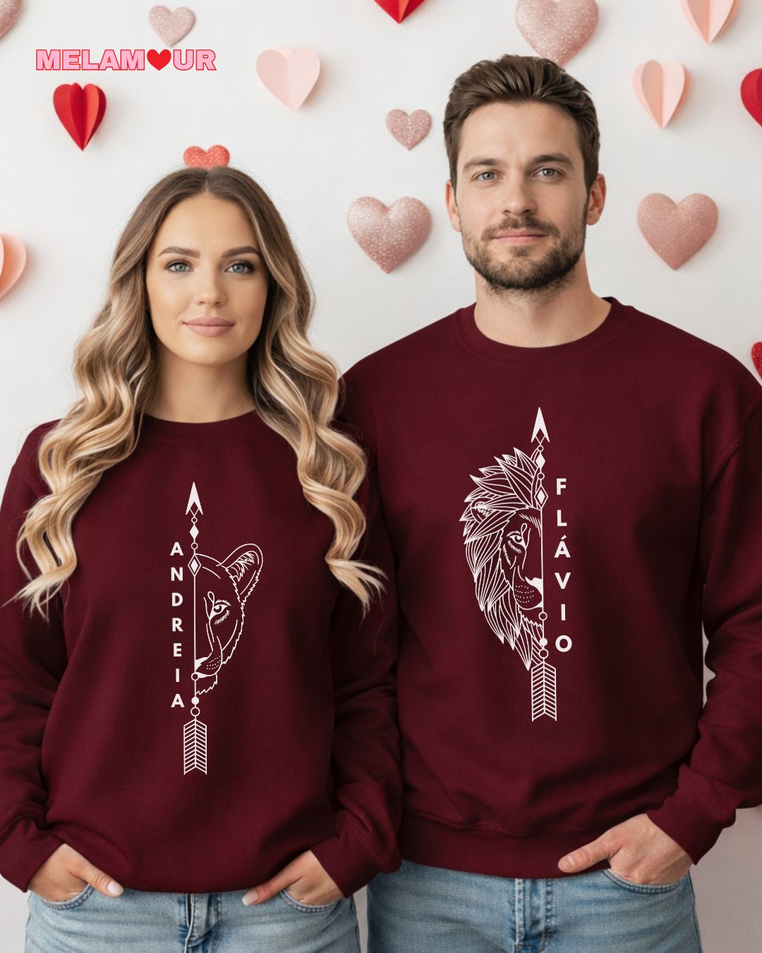 Sweats Personalizadas Dia dos Namorados