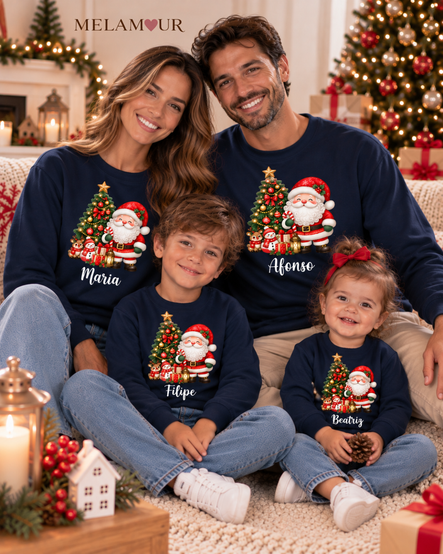 Pai Natal e Árvore | Natal em Família