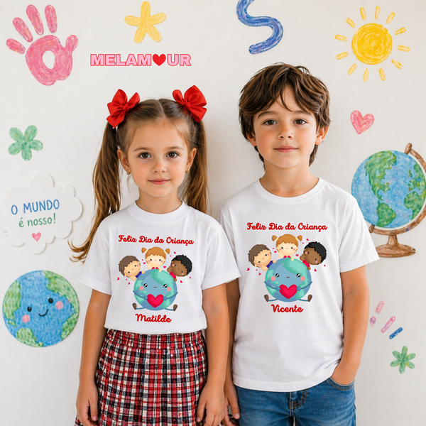 T-shirt Personalizada Criança