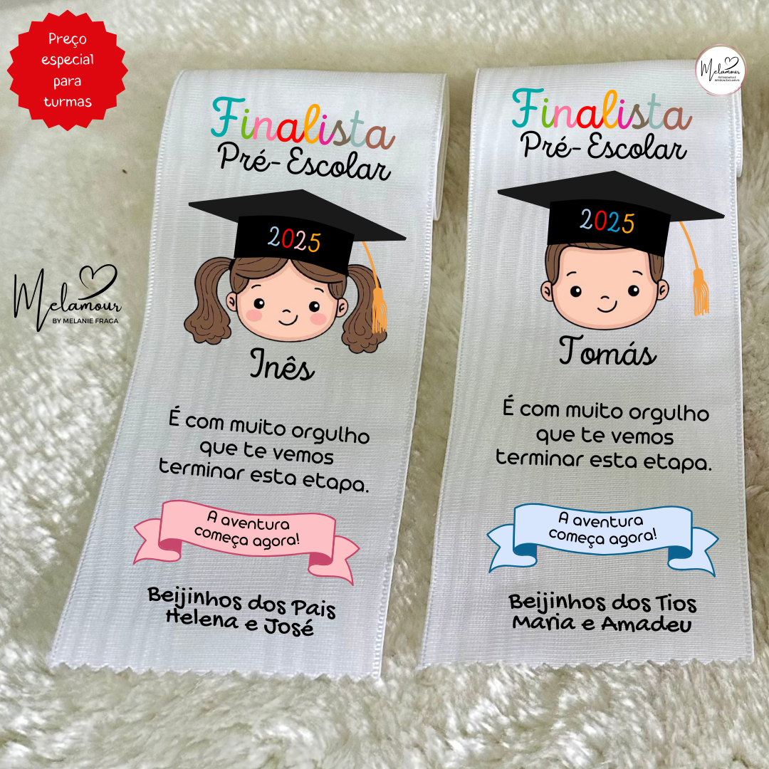 Fita de Finalistas personalizada