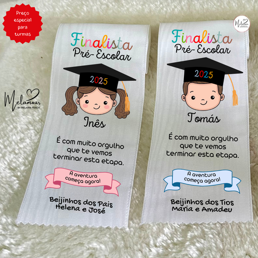 Fita de Finalistas personalizada