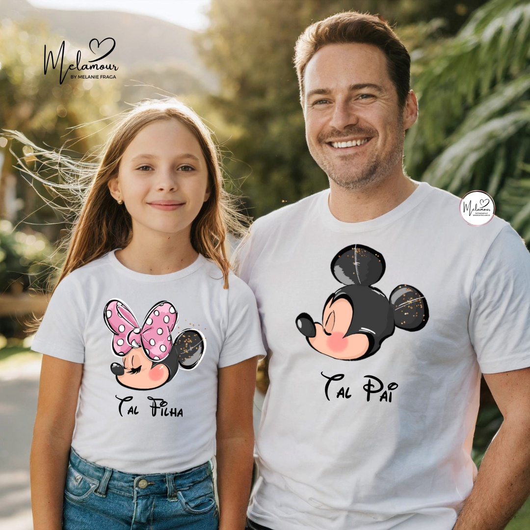 Conjunto T-shirts Personalizadas Dia do Pai