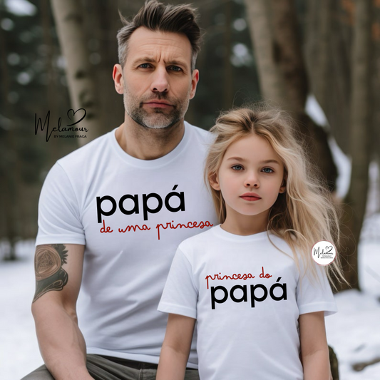 Conjunto T-shirts Personalizadas Dia do Pai