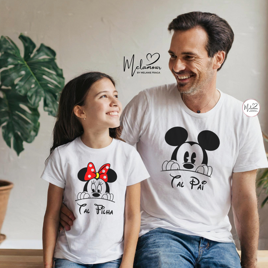 Conjunto T-shirts Personalizadas Dia do Pai