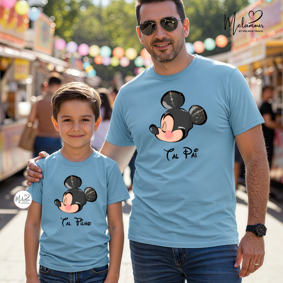 Conjunto T-shirts Personalizadas Dia do Pai