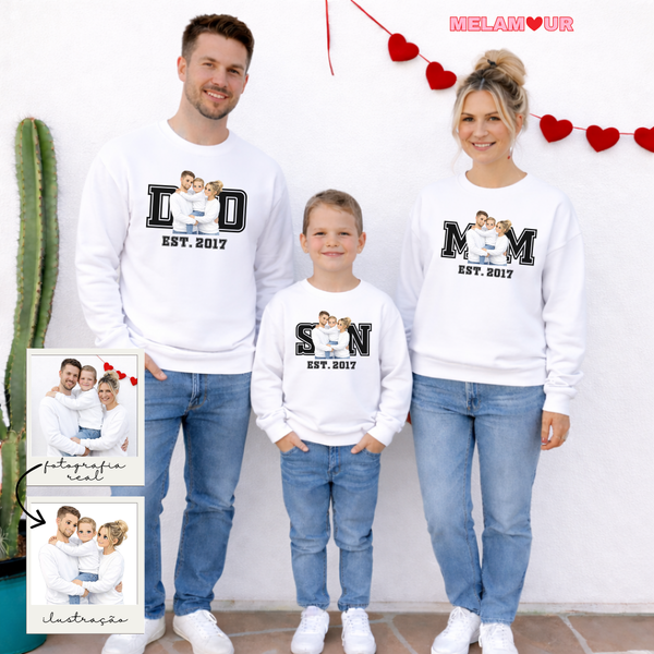 Camisola personalizada | Família
