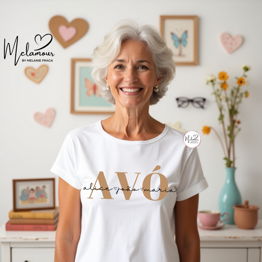T-shirt personalizada - Dia dos Avós