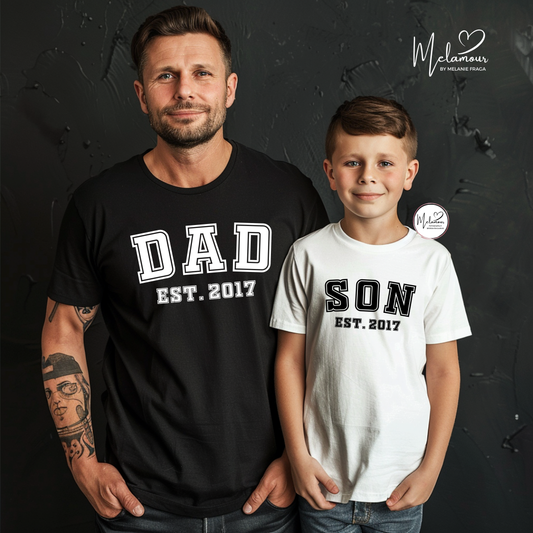 Conjunto T-shirts Personalizadas Dia do Pai