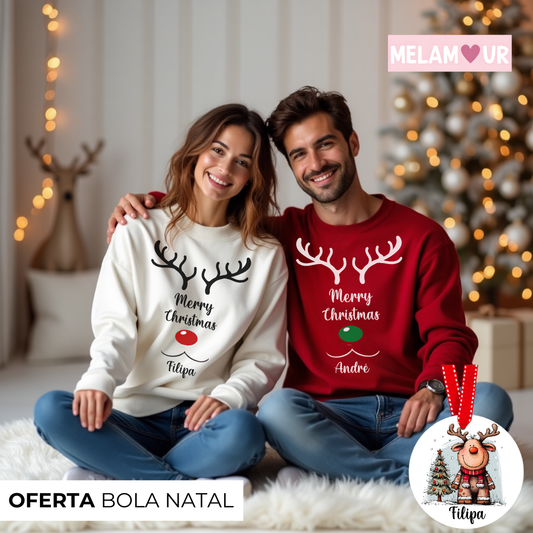 Camisola de Natal Personalizada | Adulto ou Criança