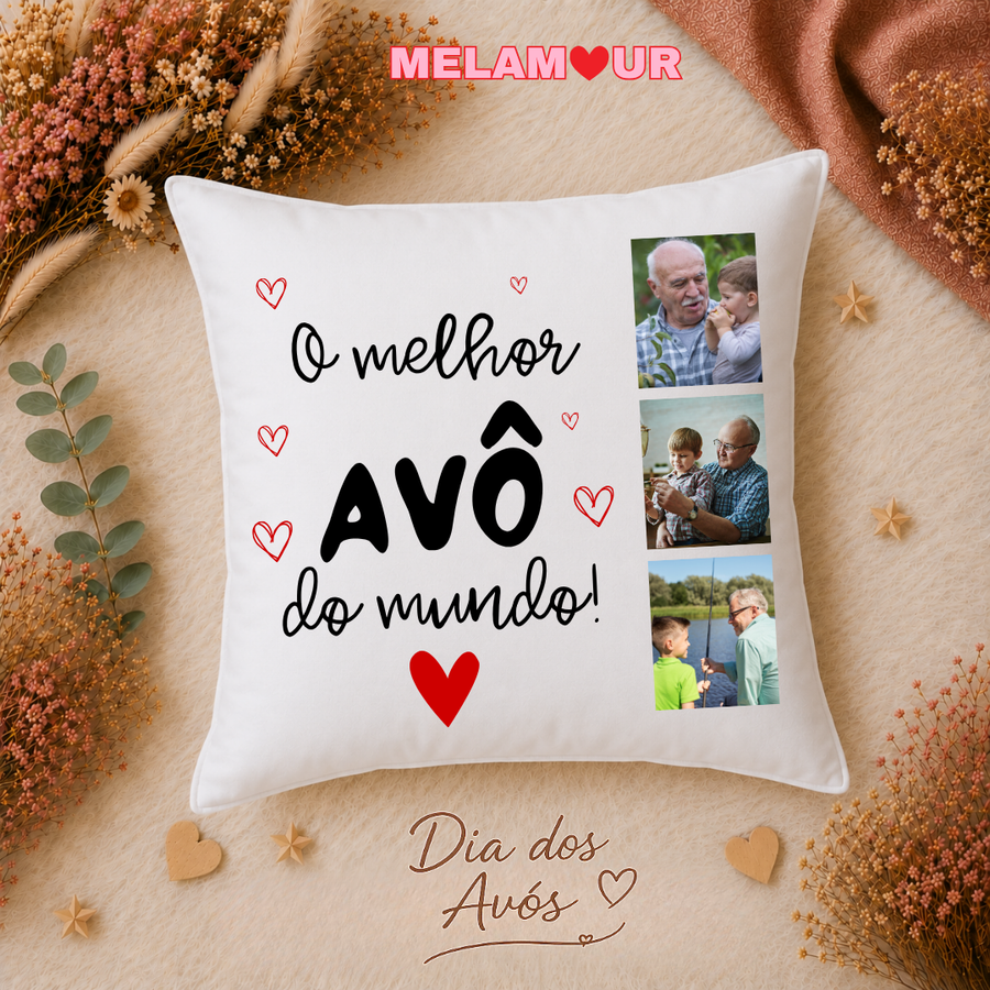 Almofada personalizada | Avô ou Avó