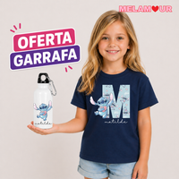 T-shirt Personalizada + Oferta Garrafa | Criança