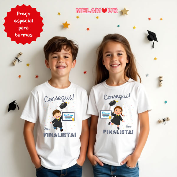 T-shirt personalizada | Finalistas