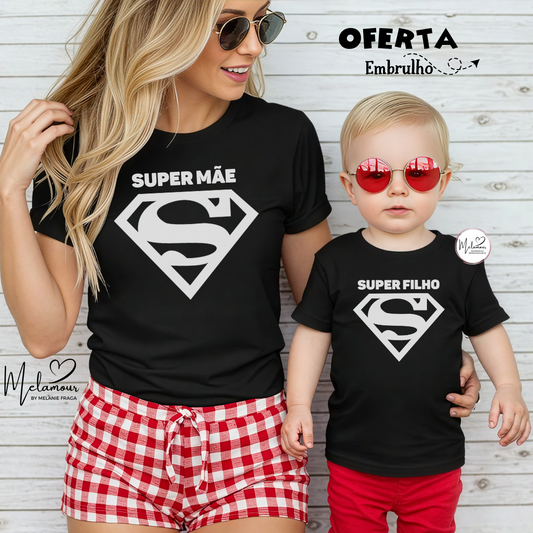 Conjunto T-shirts Personalizadas Dia da Mãe