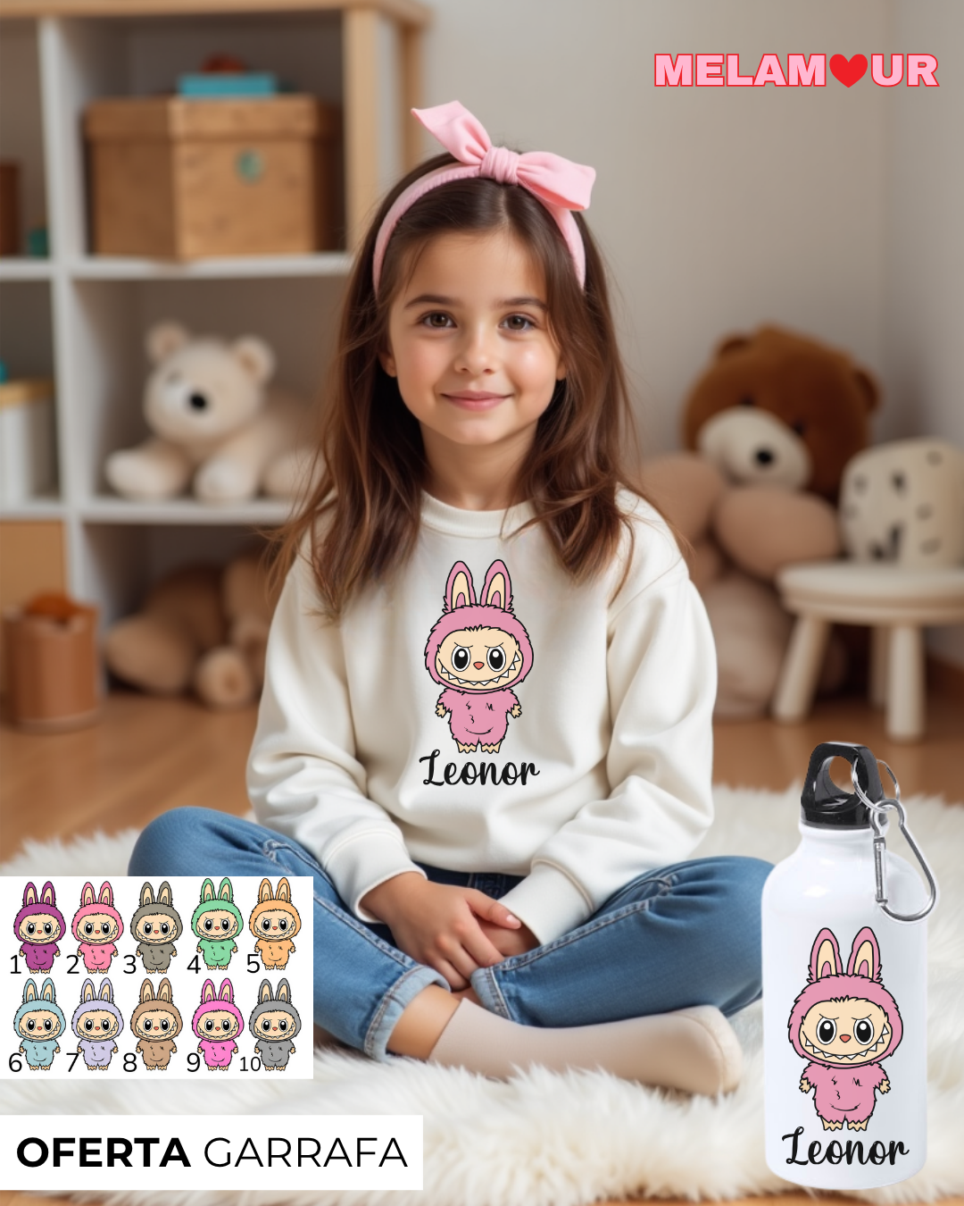 Camisola personalizada | Oferta garrafa