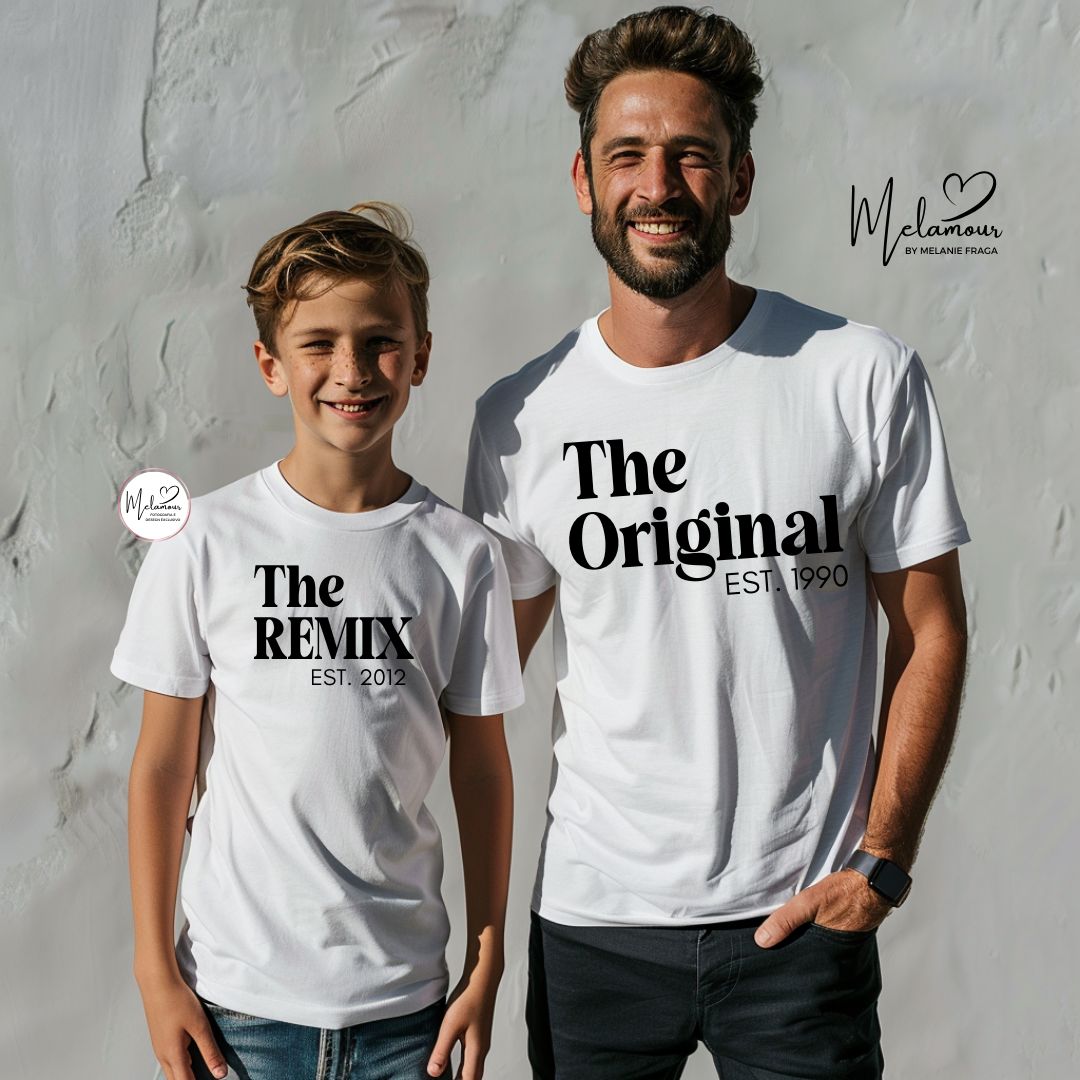 Conjunto T-shirts Personalizadas Dia do Pai