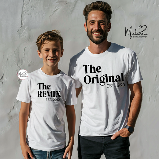 Conjunto T-shirts Personalizadas Dia do Pai