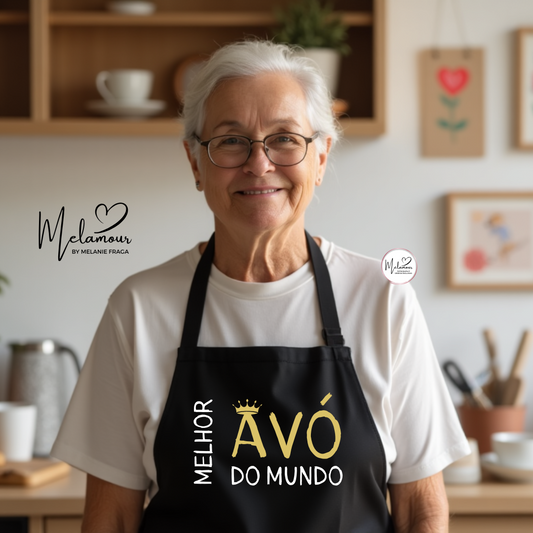 Avental personalizado - Dia dos Avós