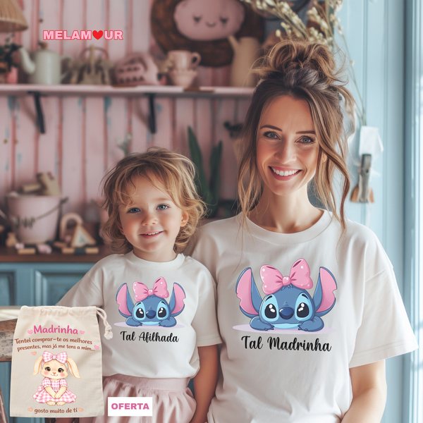 Conjunto Camisolas | Madrinha & Afilhada