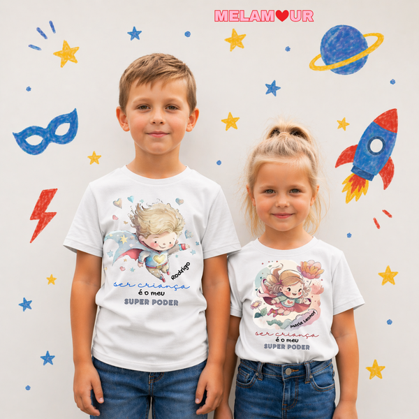 T-shirt Personalizada Criança