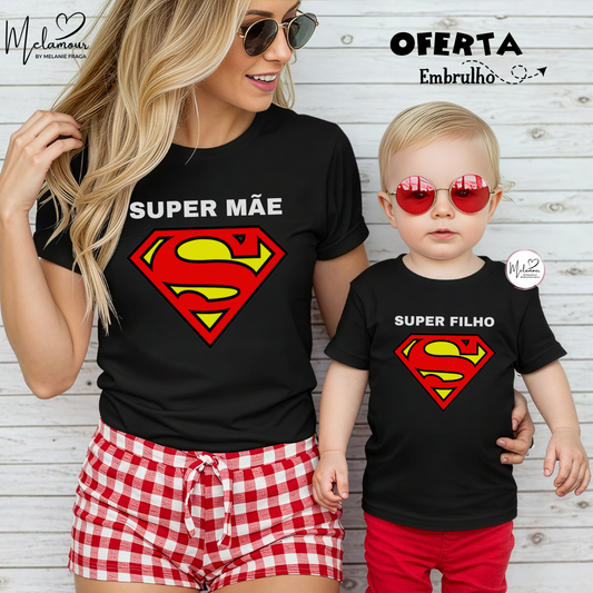 Conjunto T-shirts Personalizadas Dia da Mãe