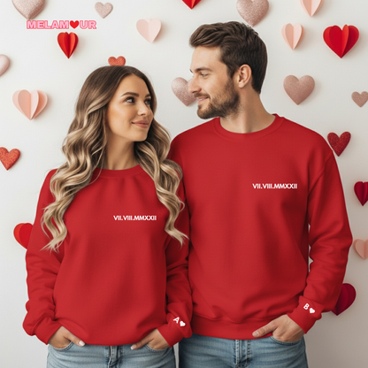 Sweats Personalizadas Dia dos Namorados