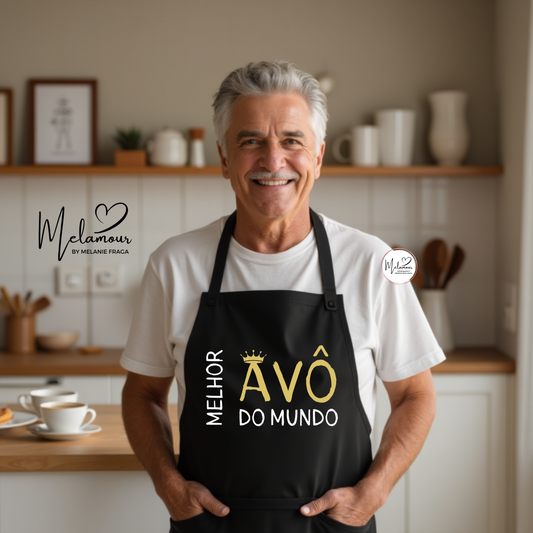Avental personalizado - Dia dos Avós