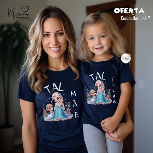 Conjunto T-shirts Personalizadas Dia da Mãe