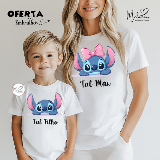 Conjunto T-shirts Personalizadas Dia da Mãe