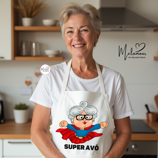 Avental personalizado - Dia dos Avós