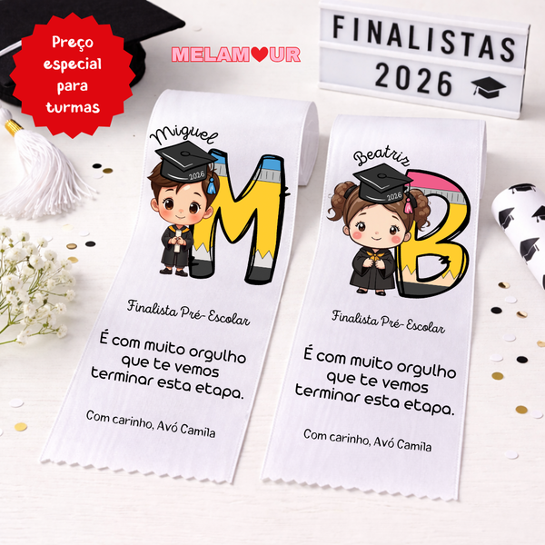 Fita de Finalistas personalizada