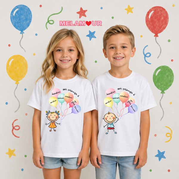 T-shirt Personalizada Criança