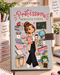 Agenda de Professora Personalizada 2027