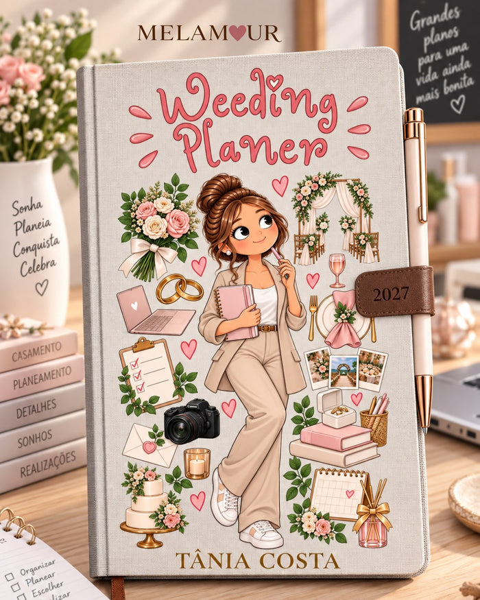 Agenda de Wedding Planner Personalizada 2027