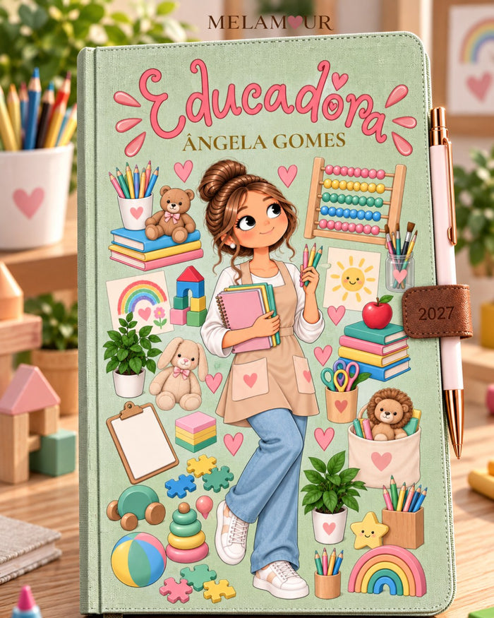 Agenda de Educadora Personalizada 2027