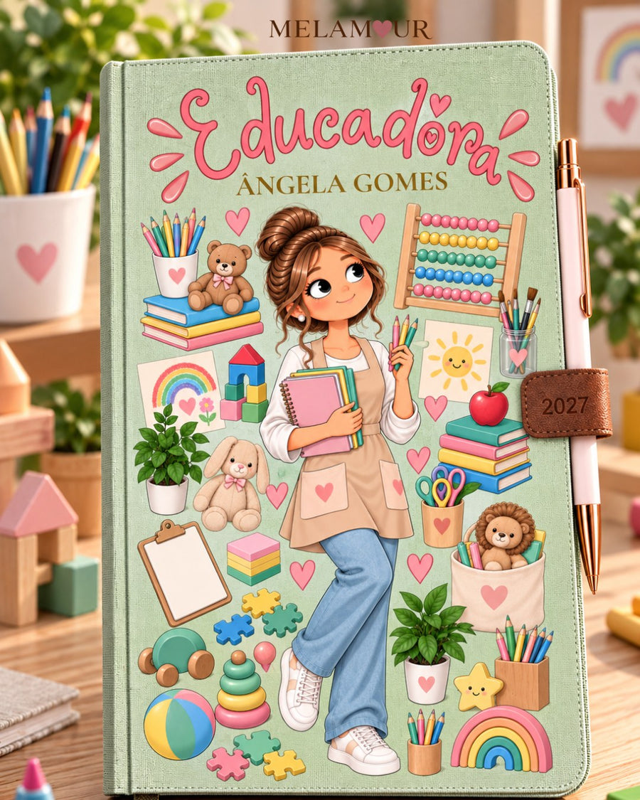 Agenda de Educadora Personalizada 2027