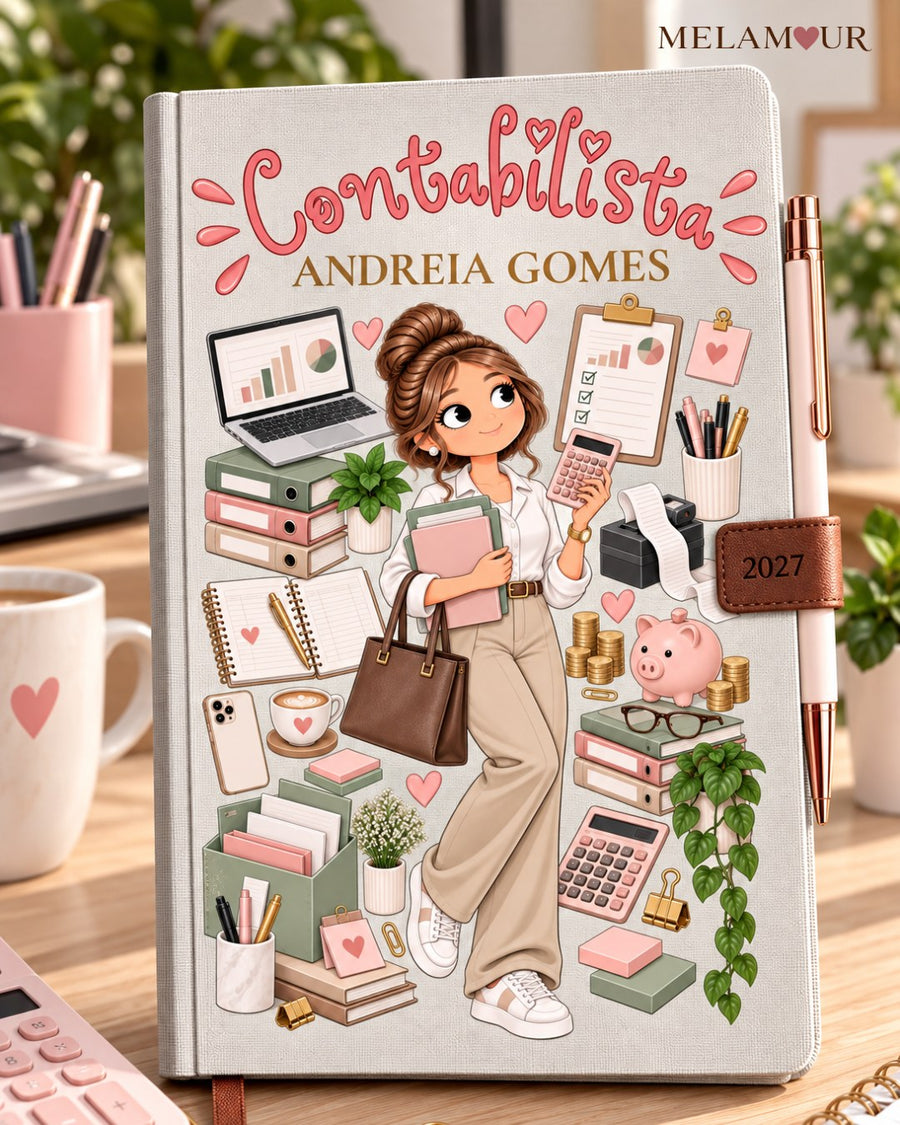 Agenda de Contabilista Personalizada 2027