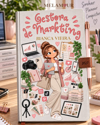 Agenda de Gestora de Marketing Personalizada 2027