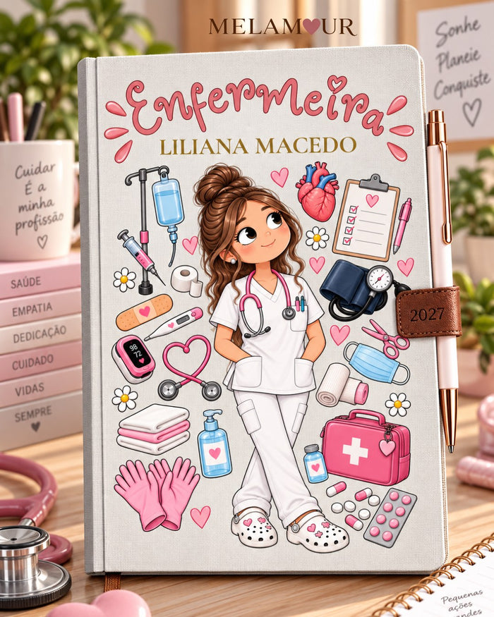 Agenda de Enfermeira Personalizada 2027