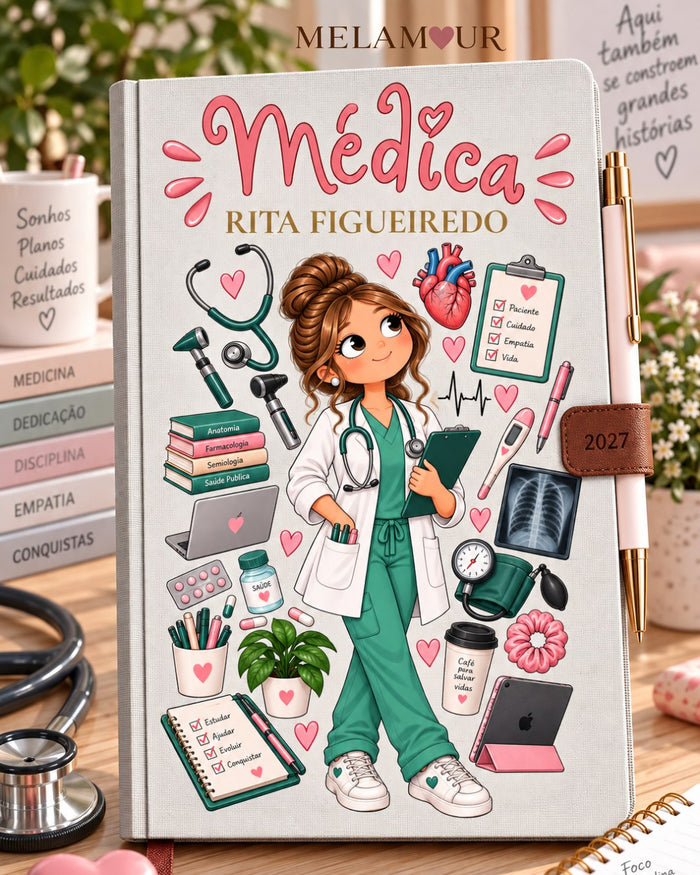 Agenda de Médica Personalizada 2027