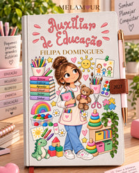 Agenda de Auxiliar de Educação Personalizada 2027